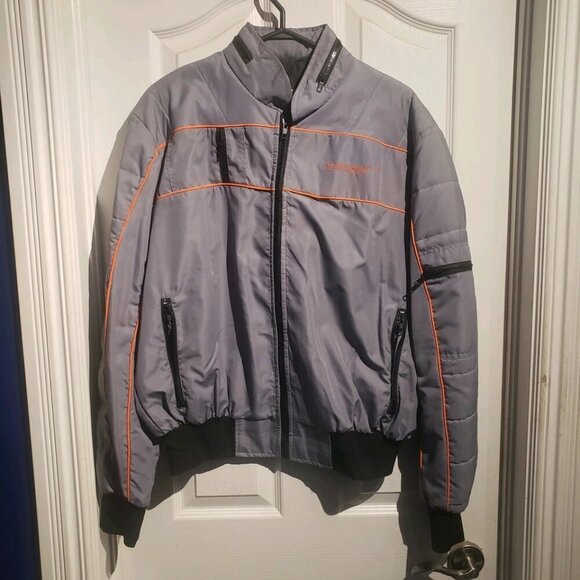 Mckerlie millen auto parts racing jacket Large CASCAR 90's Vintage - Picture 2 of 5